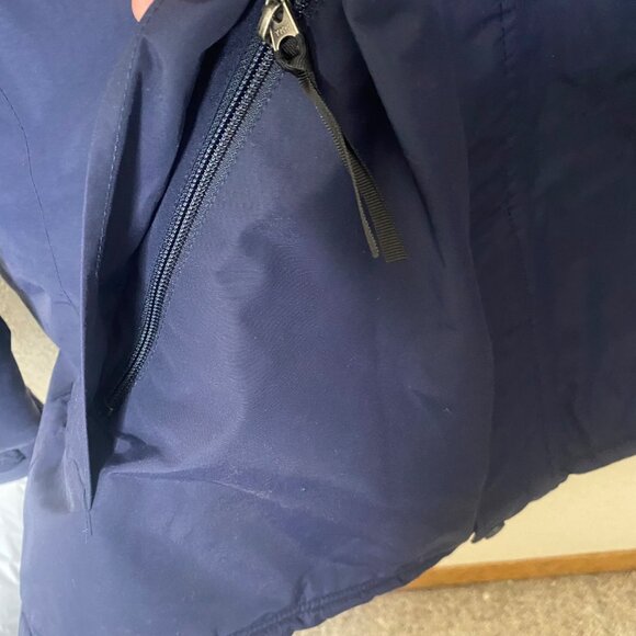 L.L. Bean Sherpa-Lined Jacket Mens L Tall Blue Zip Windbreaker Outdoors Winter U - Picture 6 of 10